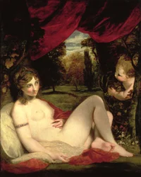 Venus och Amor, ca 1785