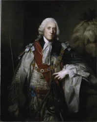 William Cavendish, 4:e hertigen av Devonshire (olja på duk)