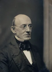 William Lloyd Garrison, ca. 1850. Skapare: Josiah Johnson Hawes, Albert Sands Southworth.
