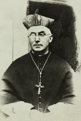 Porträtt av kardinal Francis Bourne, ca 1900 (foto)