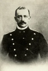 Porträtt av general Emmanuel Philibert De Savoie hertig av Aosta (foto)