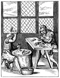 Dice Makers Workshop, 1500-talet
