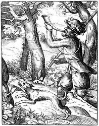 Tysk jägare, 1500-talet 1849