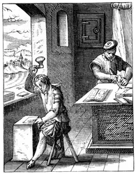 Goldbeater, 1500-talet 1849.