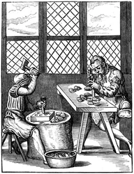 Fingerborgsmakare, 1500-talet 1849.