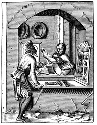 Trådarbetare, 1500-talet