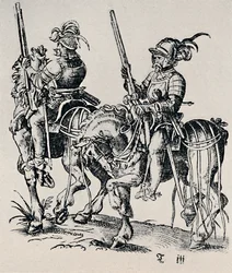 Träsnitt av Jost Amman 1539-1591, 1927