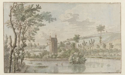 Landskap med Huis Kluys, nära Bryssel