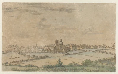 Utsikt över Scherpenheuvel, Flamländska Brabant