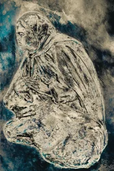 Servant in the Manger (Evening), 2016 (fotografi)