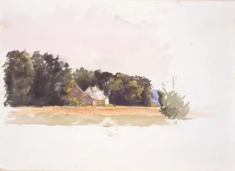 Landskap på landsbygden (målning)