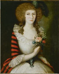 Wiktoria Madalinska (olja på duk)