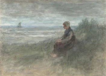Girl in the Dunes, mitten av 1800-talet - början av 1900-talet.