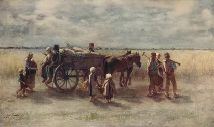 Potatisskörd, 1844, c1915