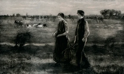 The Shy Lover, c1890, 1912