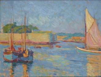 Hamnen i Concarneau