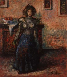 An Intimate Scene, ca 1895 (panel)