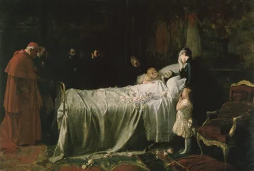 Don Alfons XII:s död (1857-85) (Den sista kyssen) 1887