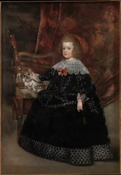 María Teresa (1638-83), Infanta of Spain, ca 1645 (olja på duk)