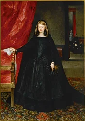 Margarita Teresa av Österrike, Infanta av Spanien (målning på duk)