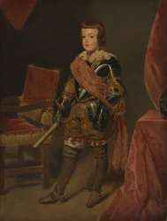 Porträtt av prins Baltasar Carlos
