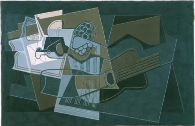 Gitarr och flaska
