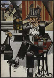 Man in a Café, 1912.