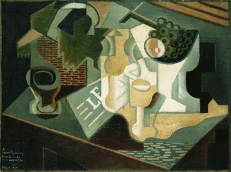 Bordet framför byggnaden; La Table Devant le Battiment, 1919