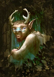 Faun i den förtrollade skogen
