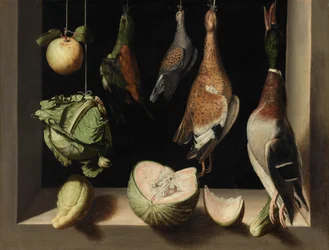 Stilleben med viltfåglar, 160003