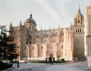Utsikt över Catedral Nueva från norr, påbörjad 1512 (foto)