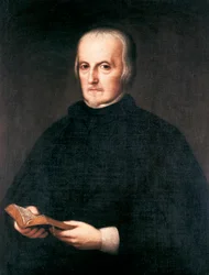 Porträtt av Don Pedro Calderón de la Barca (1600-1681)
