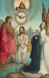 Kristi dop, ca 1508-1519 (olja på pannå)