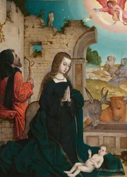 Födelsekyrkan, ca 1508-1519 (olja på pannå)