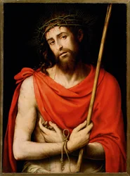 Ecce Homo (målning på trä)
