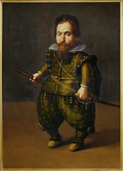 Porträtt av en dvärg, möjligen Bartolo eller Bartolillo (målning på duk)