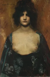 Orientalisk flicka, ca 1890-1895.