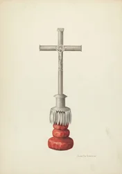 Krucifix, c. 1936.