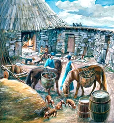Chysauster Ancient Village, 1:a-2:a århundradet, c1990-2010