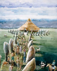 The Sanctuary, Avebury, c3rd millennium BC, c1990-2010