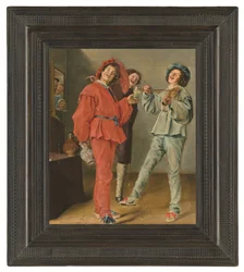 Merry Company (olja på duk)