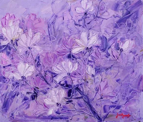 Drömlika lavendelblommor
