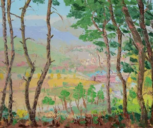 Den pittoreska byn Scenic Valley