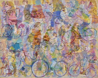 En livfull cykelrörelse