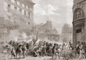 1848 revolution, Frankrike