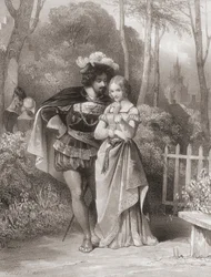 Faust och Gretchen. Faust och Margarita.