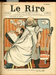 Omslag till ""Le Lire"", nummer 278, Satirical in Colors