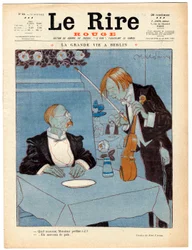 Omslag till "" The Red Laughter", Satirical in Colors