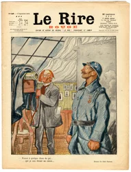 Omslag till "" The Red Laughter", Satirical in Colors