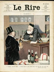 Illustration av Abel Faivre (1867-1945) för omslaget till Le Rire